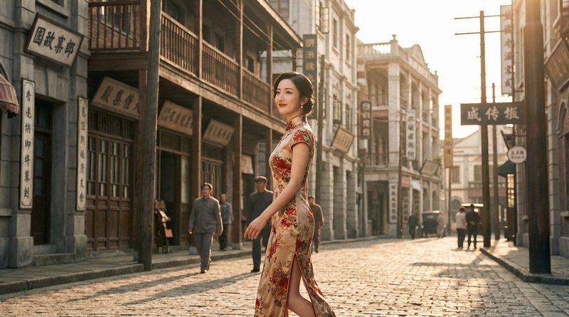 泄密怀旧视频-旗袍风华